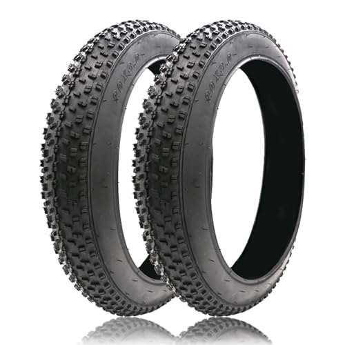Neumáticos de Doble componente para Bicicletas eléctricas, Piezas de reemplazo a Prueba de pinchazos de 20/24/26/x3.0/4.0 Pulgadas, compatibles con Bicicletas de montaña o Triciclo