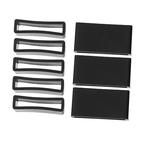 ULDIGI 20pcs Safe Bracelet Buckle Wristband Ring Anti-fall Silicone Buckles for