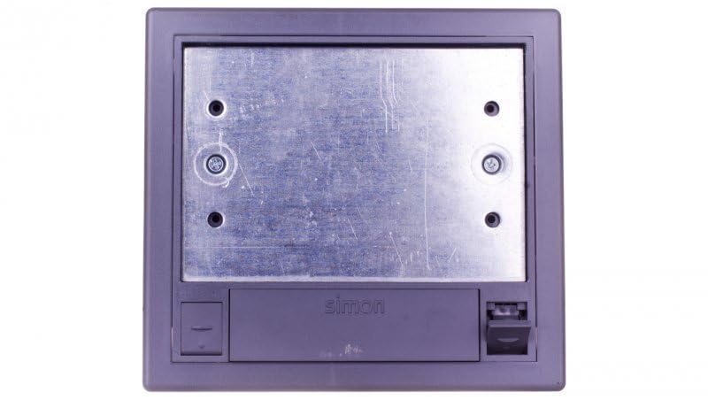 Simon SF270/1 - Floor Box Complete Height 70 mm 2 Mode, Grey