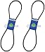 2 Pack Stens 265-854 OEM Replacement Belt Fits Scag 48553