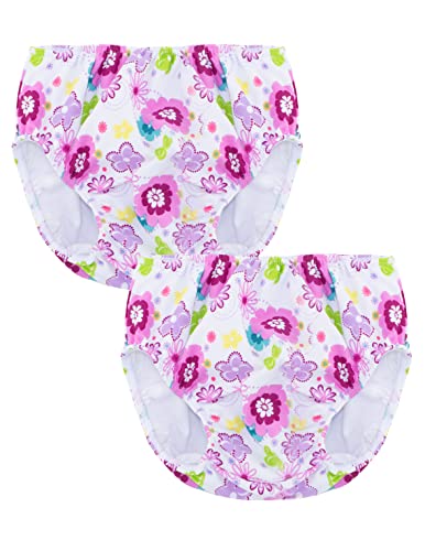 SunBusters Girl's Reusable Swim Diapers, UPF 50+ Sun Protection