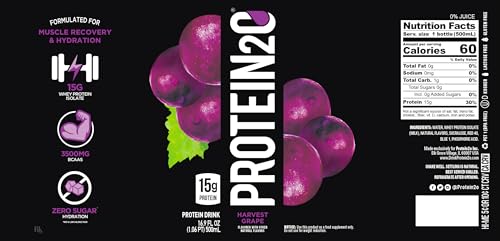 Protein2O 10858379004023 15G Whey Protein Isolate Infused Water, Ready To Drink, Sugar Free, Gluten Free, Lactose Free thumb #3