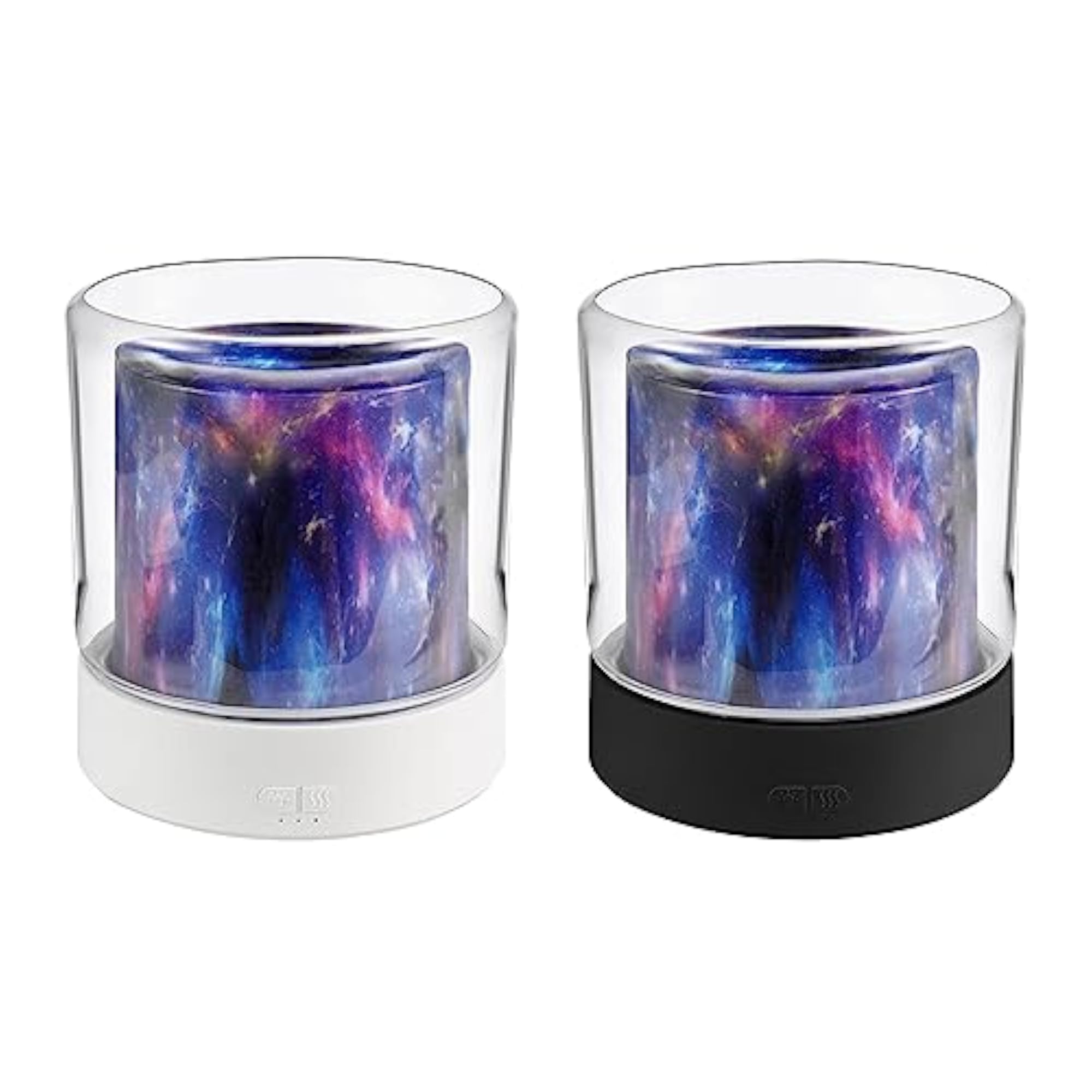 Flame Diffuser Humidifier USB Colorful Flame with Timer