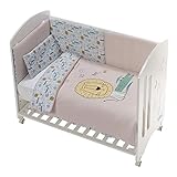 Don Algodón Cuna New Star con Funda Nórdica Indara Rosa