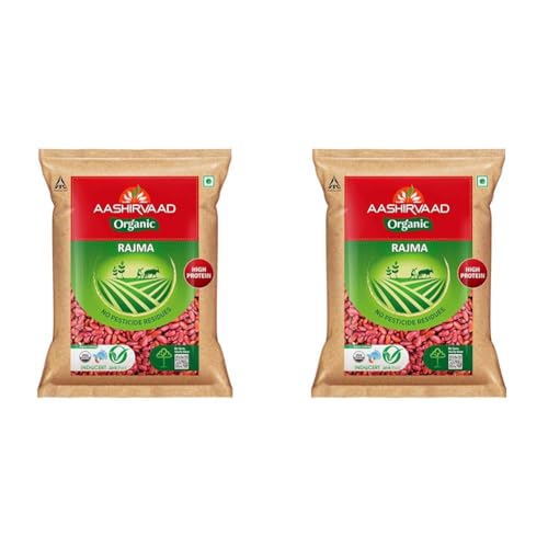 Aashirvaad Organic Rajma 500 grams (Pack of 2) (B0D815RV96) Amazon Price History, Amazon Price Tracker
