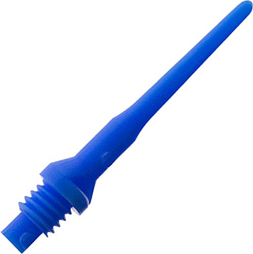 Viper Dart Accessory: Tufflex Ii 2Ba Thread Soft Tip Dart Points, Blue, 100 Pack #TOP1