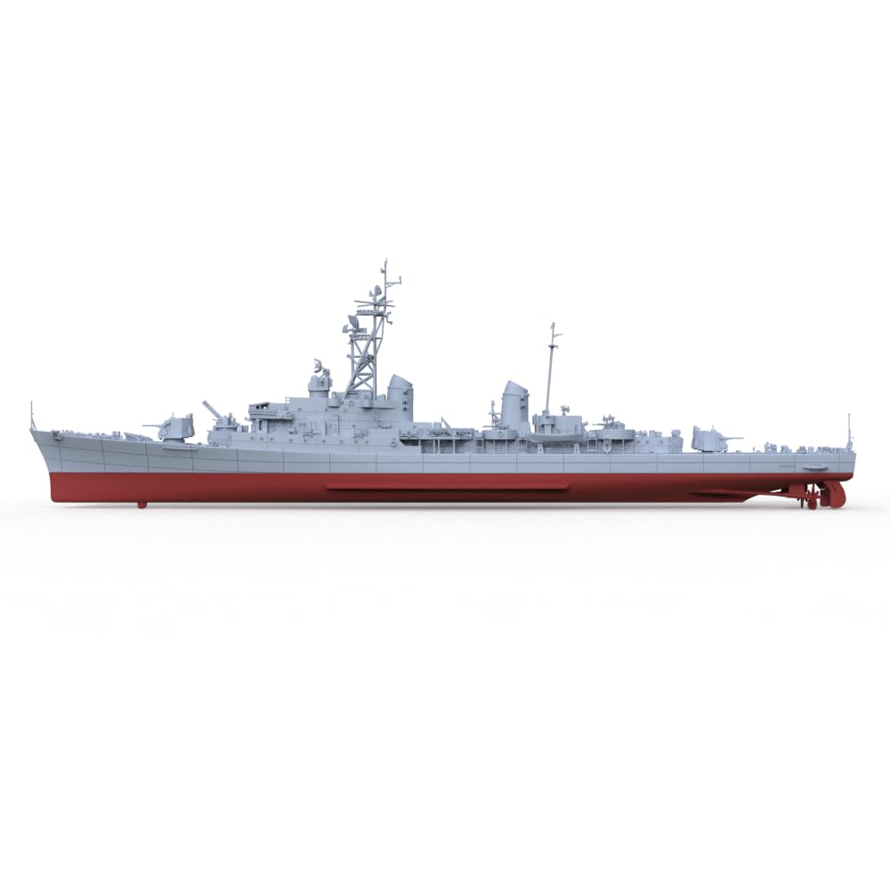 MRY-SFW SSC350734S-A 1/350 zestaw do budowy modelu wojskowego, włoski niszczyciel klasy Indomito, Impetuoso 1958, pełny kadłub