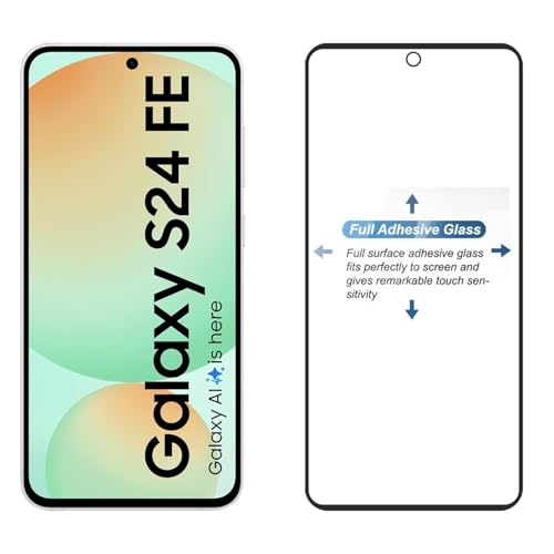 Image of SHILD Tempered Glass Screen Protector for Samsung Galaxy S24 FE [Pack of 1], 9H Hardness, Anti-Scratch, Bubble-Free, Ultra HD Clear, Easy Installation Kit