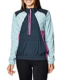 ASICS Women's Visibility Jacket Running Apparel, S, French Blue/Smoke Blue