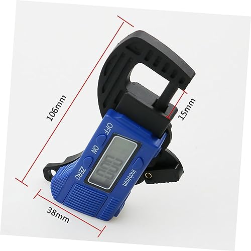 Calibrador digital para medir grosor PRETYZOOM azul miniatura 7