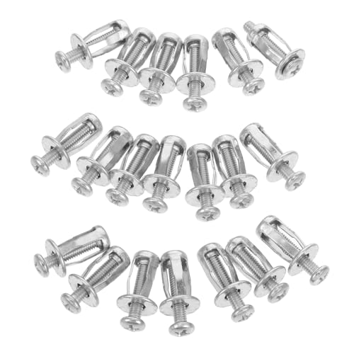 VILLFUL 20 Pezzi Tasselli Da Parete Cavi Tasselli Per Cartongesso Viti Per Porte Cave Sospesi