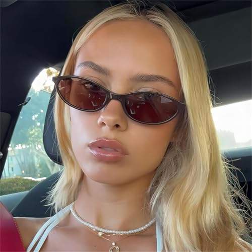 ADE WU Small Sunglasses for Women 90s Sunglasses Womens Fashion Oval Sun Glasses2
