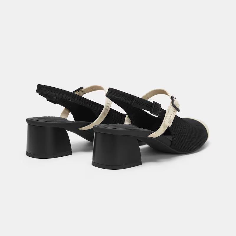 VIVAIA Juliana Almond-Toe Slingback Mary-Jane Sandals Arch Support Adaptive Fit Strap3