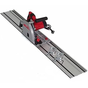 Set invalzaag m 2900 mm geleiderails handcirkelzaag 56483+56484