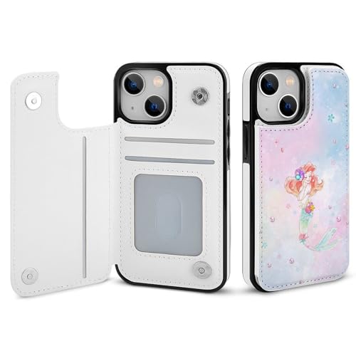 Amazon.co.jp: iPhone 15 ケース 手帳型 リトルマーメイド アリエル