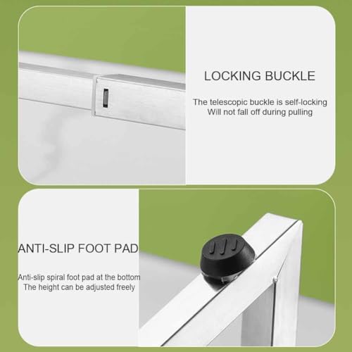 Stainless Steel Spice Rack Set - Commercial Condiment Organizer Shelf for Kitchen & Buffet - Ideal Ingredient Container for Milk Tea Shop & Home Use (42x18.5x15.5 CM)