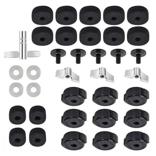 Kit de réparation de matériel de percussion pour éliminer les vibrations et le jeu des cymbales