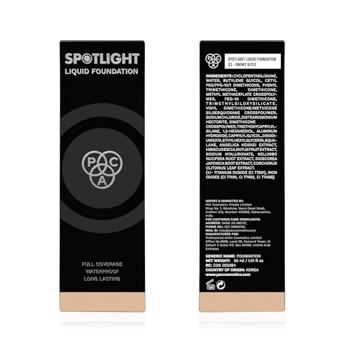 Image of PAC Spotlight Liquid Foundation - 03 (Snowy Bites)