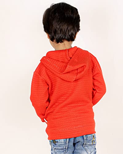Image of The Mom Store Winter Jackets for Kids | Cute Sweatshirt and Cool Hoodies for Baby Boy and Baby Girls | with Zippers | Hoodie Cap