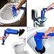 WC Kolben Werkzeug Set, Pneumatische Kanalisation Blaster Spülbecken Kolben Kanalisation Clog Removal Tool für Waschbecken, Toiletten, Badezimmer, Duschen, Küchen, Verstopfte Rohre