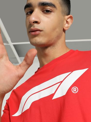 Image of Puma Men's Cotton Printed Regular Fit T-Shirt