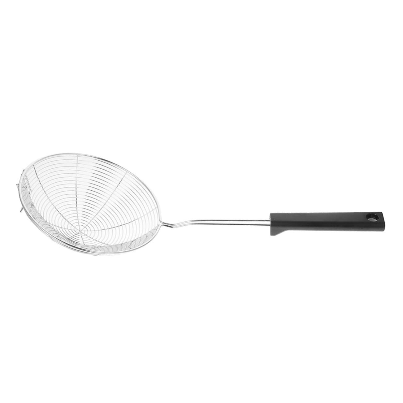 CONGARTENO Stainless Steel Strainer Spoon Multi Use Skimmer Ladle for Oil Drainage Lightweight and Kitchen Utensil for Family and Restaurant Use