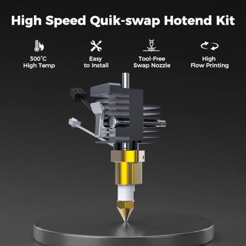 Hotend Ender 3 V4 Creality 350°C pour impression rapide 3D - 3