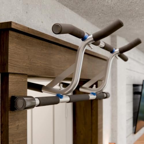 Image of Ultimate Body Press XL Doorway Pull Up bar with Elevated bar & Adjustable Width
