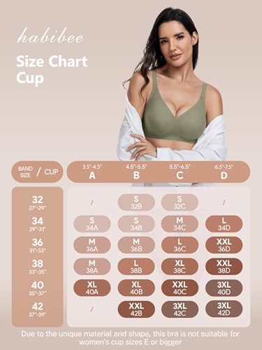 Image of habibee Jelly Bra for Women No Underwire Comfort Seamless Bras Push Up Wireless Bras Full Coverage Bralettes