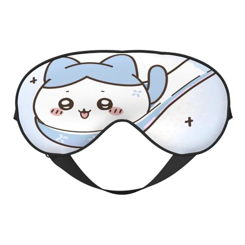 アイマスク ちいかわ ハチワレ 睡眠アイマスク かわいい 軽量 通気性 柔軟 肌にやさしい 遮光 目隠し 快眠 グッズ 調節可能 繰り返し使える 洗濯可能 昼休み 旅行 出張 男女兼用 誕生日プレゼント