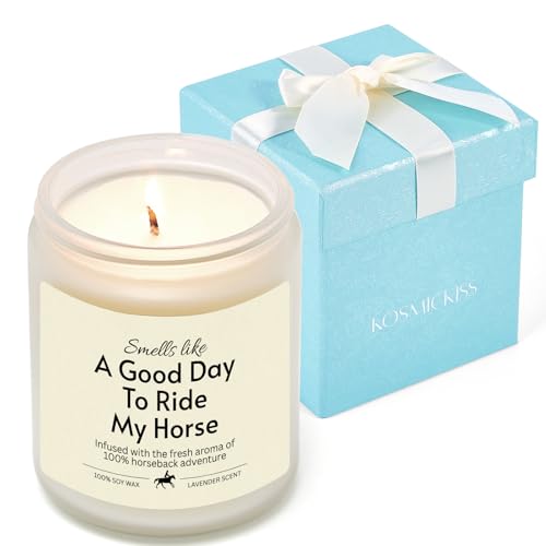 Kosmickiss Funny Horse Gifts for Women, Girls, Men, Unique Birthday Christmas Horse Lover...