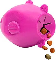 Amicus Brinquedo De Borracha Fun Toys Fundo Do Mar Para Enriquecimento Ambiental Dos Cães Peixe Roxo M/G