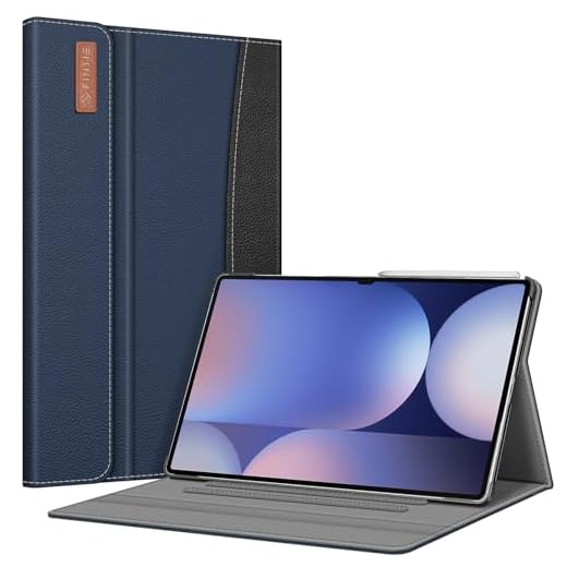 Fintie Capa para Samsung Galaxy Tab S9 Ultra 2023/S8 Ultra 2022 14,6 polegadas (modelo SM-X910/X916B/X918U/X900/X906), capa de portfólio de vários ângulos com bolso hibernar/despertar automático,