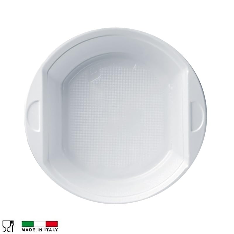 50 Scodelle Bianche Riutilizzabili 800cc - Per Alimenti O Cibo Cane - Foto 5