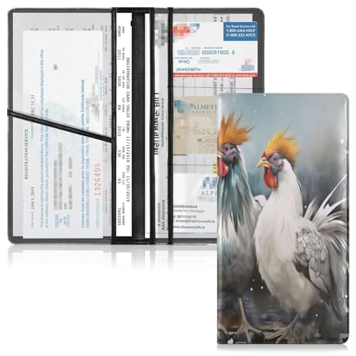 Organizador de documentos para auto multicolor miniatura 2