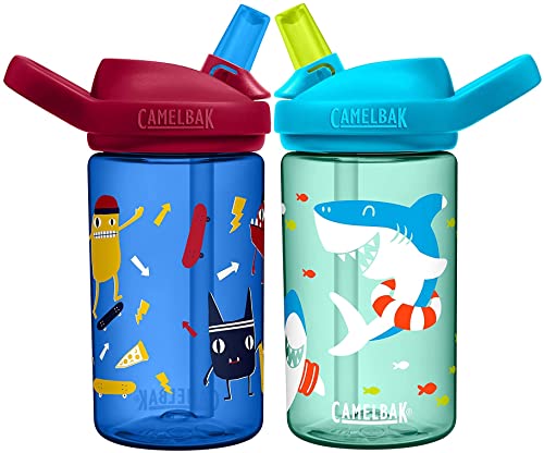 Image of Camelbak Eddy+ Kids Twin Pack 400ml Water Bottles