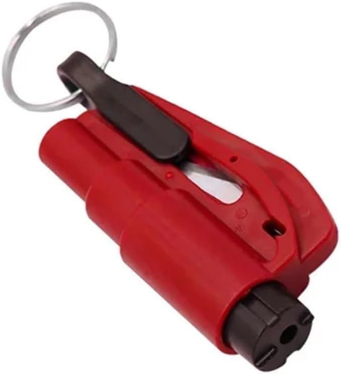 Multifunctional Life Hammer – 3-in-1 Car Glass Breaker & Emergency Escape Tool,6pcs