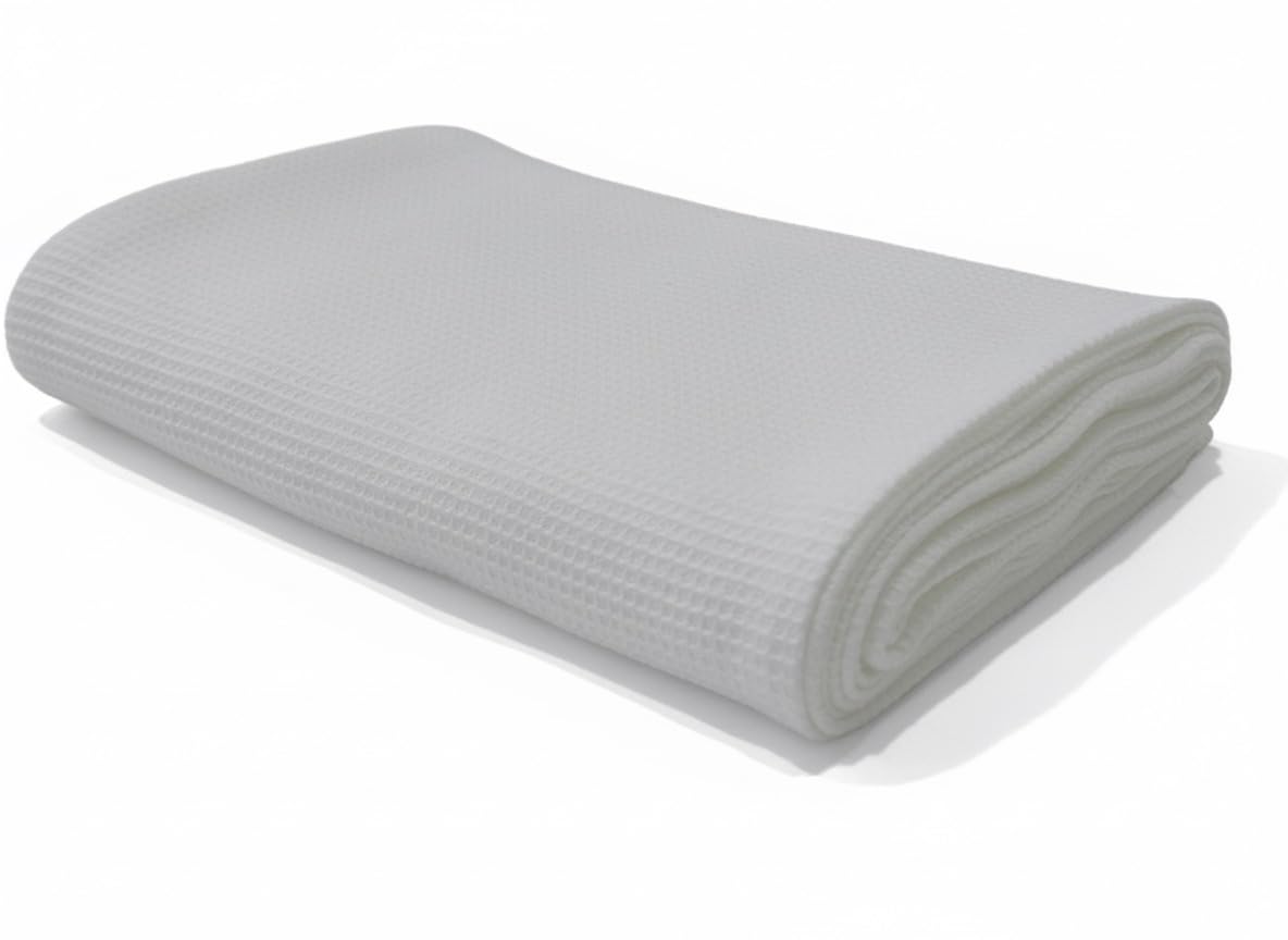 Organic Cotton Waffle Bath Towels - GOTS Certified -2 Organic Cotton Waffle Bath Towels - GOTS Certified -2