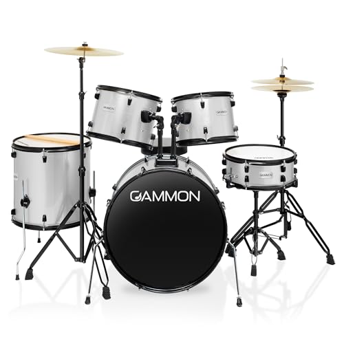 Gammon Percussion Full Size Complete Adult Drum Set
