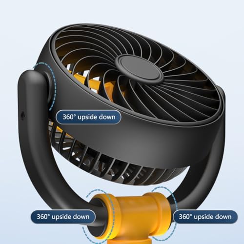 Ventilateur électrique à 3 têtes orientables avec réduction du bruit - 8