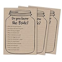 Juego De Cartas '¿Quién Lo Dijo?' - 50 Tarjetas Para Despedidas De Soltero, Duchas Nupciales Y Fiestas (Estilo Rústico Kraft)