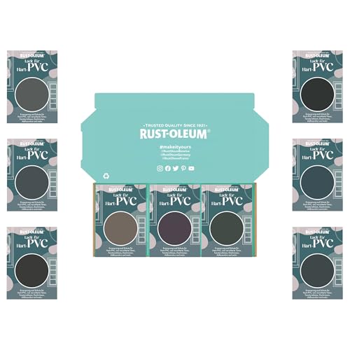 Rust-Oleum PVC-Lack Testerbox - Stimmungsvolle Dunkeltöne - Seidenglanz