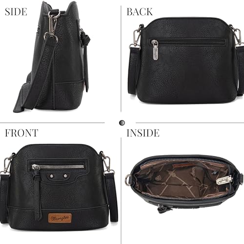 Image of Wrangler Small Crossbody Bags for Women Shoulder Cute Purses and Handbags with Adjustable Strap
