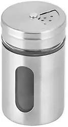 Porta Condimentos Saleiro Pimenteiro Inox com Visor