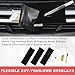 Pleoos 3PCS Emblem Wrap Kit Compatible with Bowtie Logo Wrap Stickers Compatible with Chevy, Cut Your-Own Emblem Overlay DIY Decals(Matte Black)