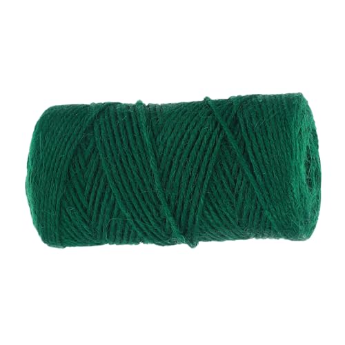 SHINEOFI 1 Rollo Cuerda de Yute Natural para Manualidades de Cuerda Gruesa para Jardinería Decoración y DIY para Envoltorios y Creaciones Elegantes
