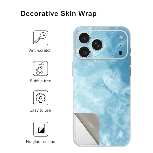 Skin Wrap para iPhone 17 Pro Max vinilo protector de cámara para un estilo minimalista 3