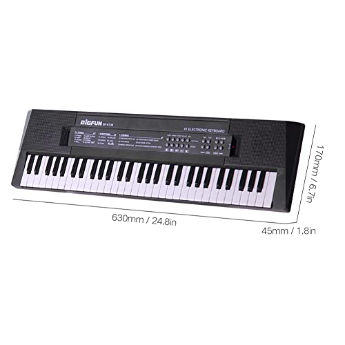 Sunydog-61 Touches Musique numérique Clavier électronique Enfants Piano électrique Multifonctionnel pour étudiant Piano… - Les Beatles, Paul McCartney, John Lennon, RIngo Starr, George Harrison Sunydog-61 Touches Musique numérique Clavier électronique Enfants Piano électrique Multifonctionnel pour étudiant Piano… – Image 3