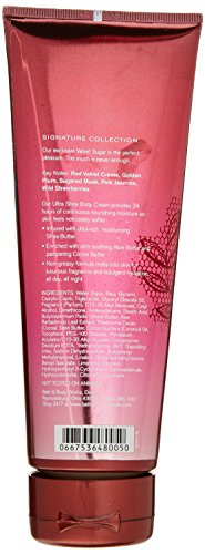 Bath & Body Works VELVET SUGAR 24 Hour Moisture Ultra Shea Body Cream 8 oz / 226 g image 4