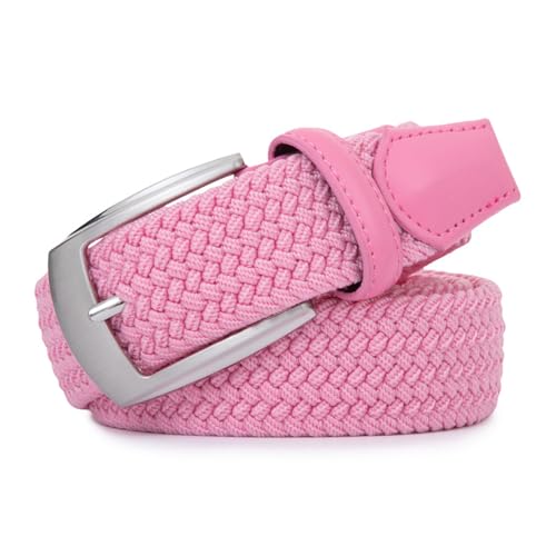 Woven Elastic Braided Belts Womens Stretch Belt Limitless Adjust Multicolored Golf Belts for Man 1 3/8 Fashion Casual3